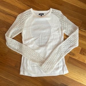 Women’s Tildon cream crew neck sweater